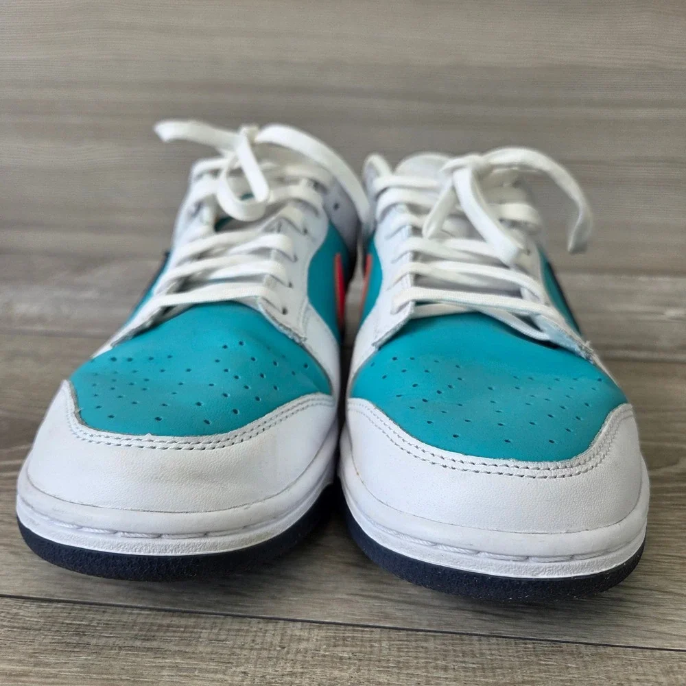 Nike Dunk Low HF4850-345 Dusty Cactus Leather Sneakers Mens 10.5